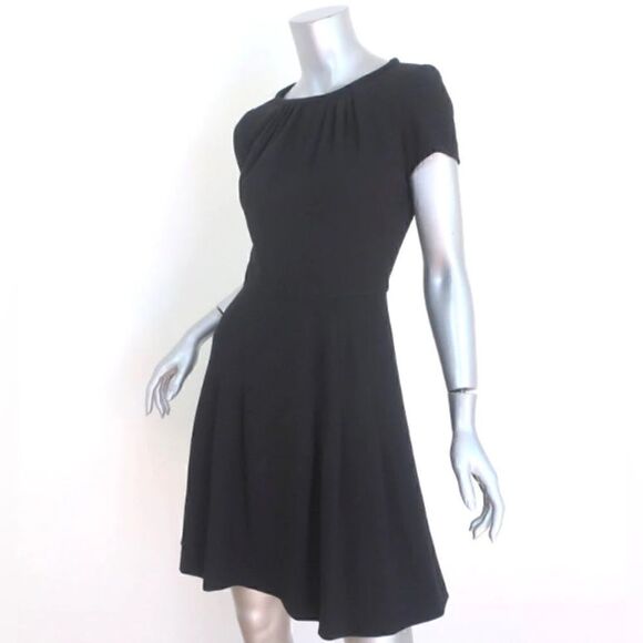 RedāValentinoāBlackāPleatedāDress - Picture 4 of 10